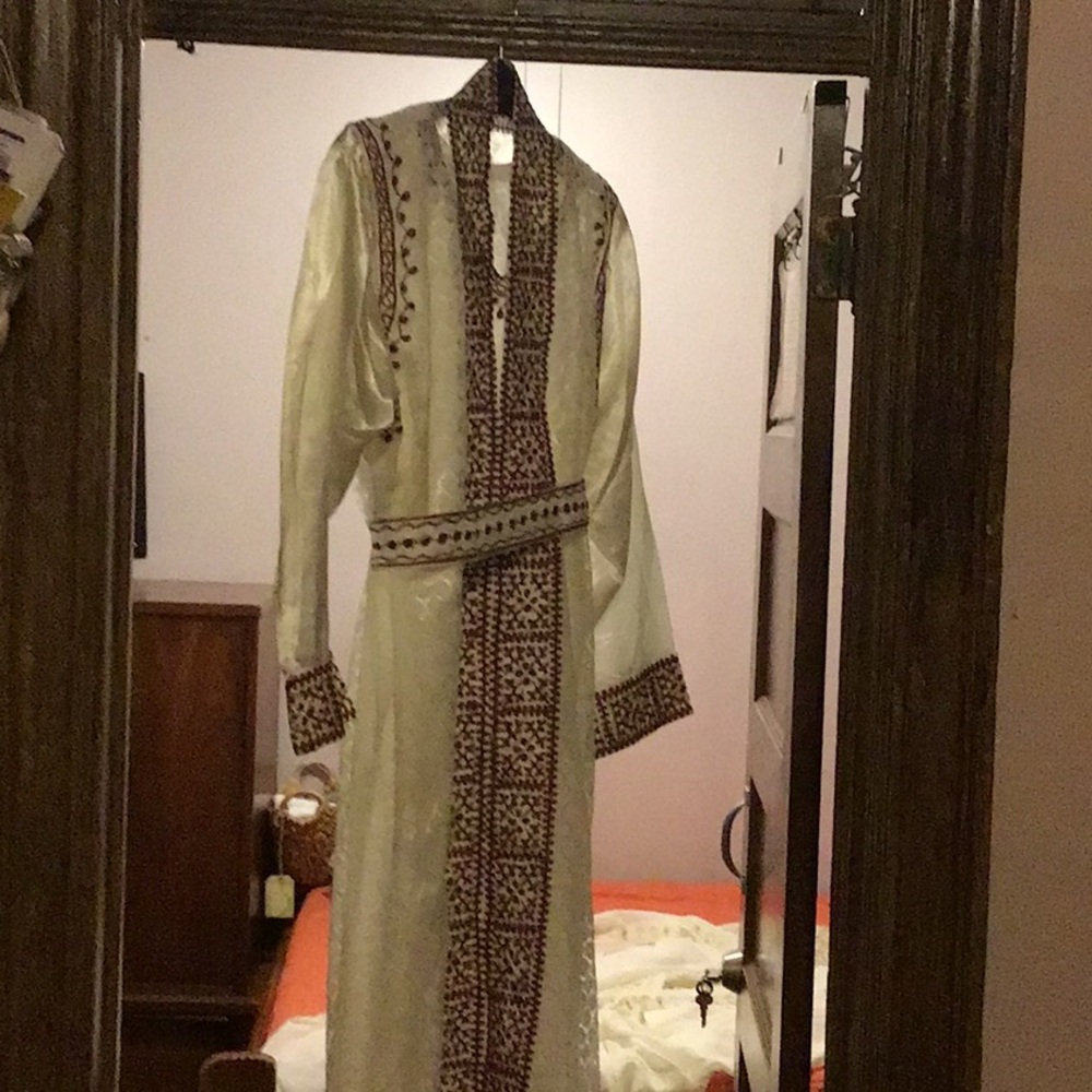 Indian Dress 2 Pieces lace and satin